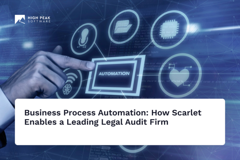 Business process automation: How Scarlet enables a Leading legal audit firm