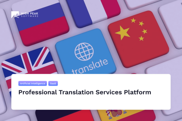 Professional Translation Services Platform