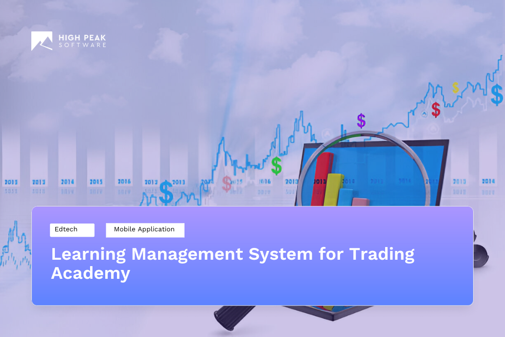 Learning Management System for Trading Academy