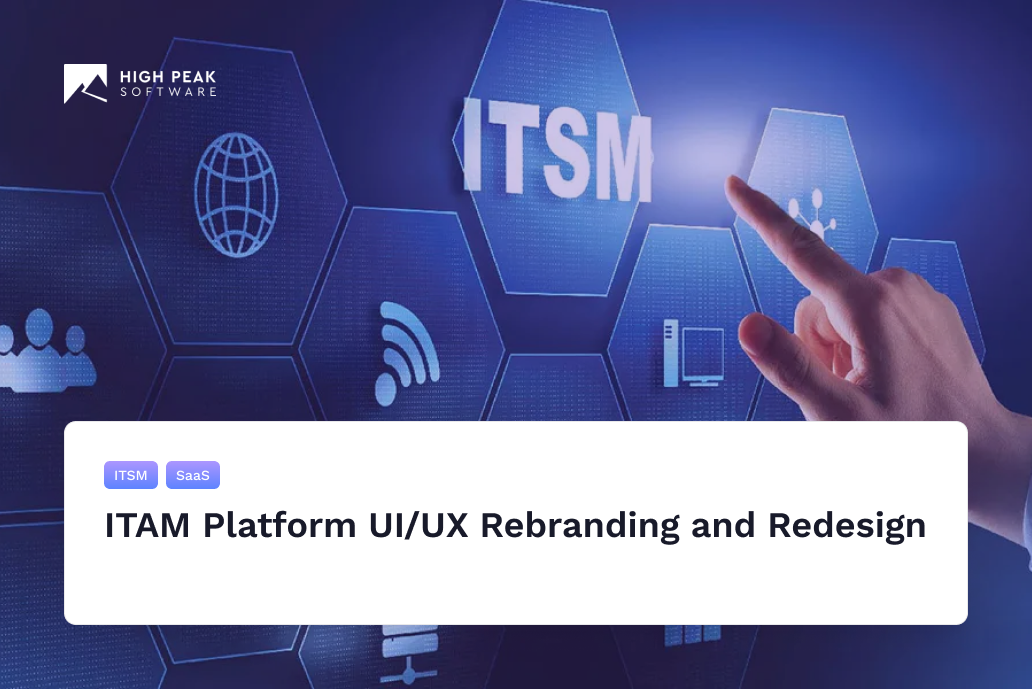 ITAM Platform UI/UX Rebranding and Redesign