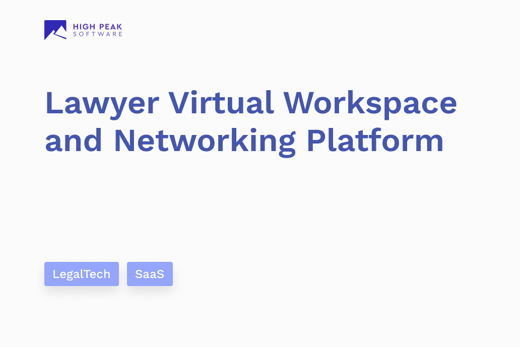 Lawyer networking platform