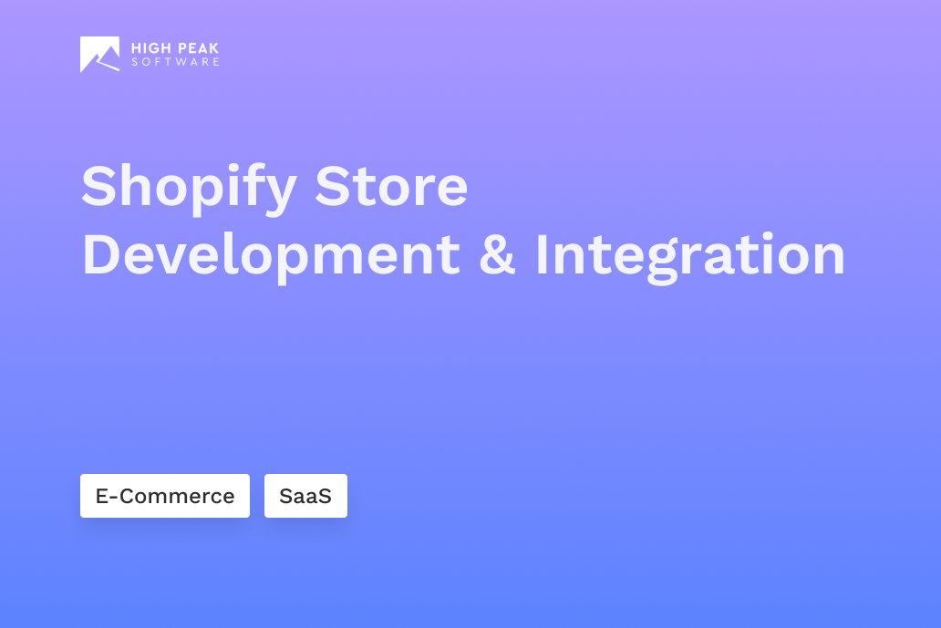 Shopify Store Development & Integration