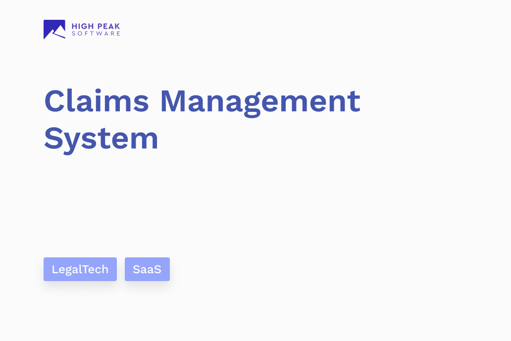 Claims Management System