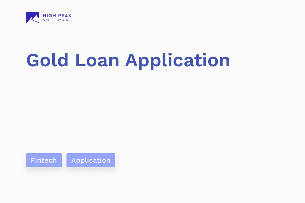 Gold Loan Application