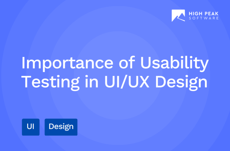 Importance of Usability Testing in UI/UX Design