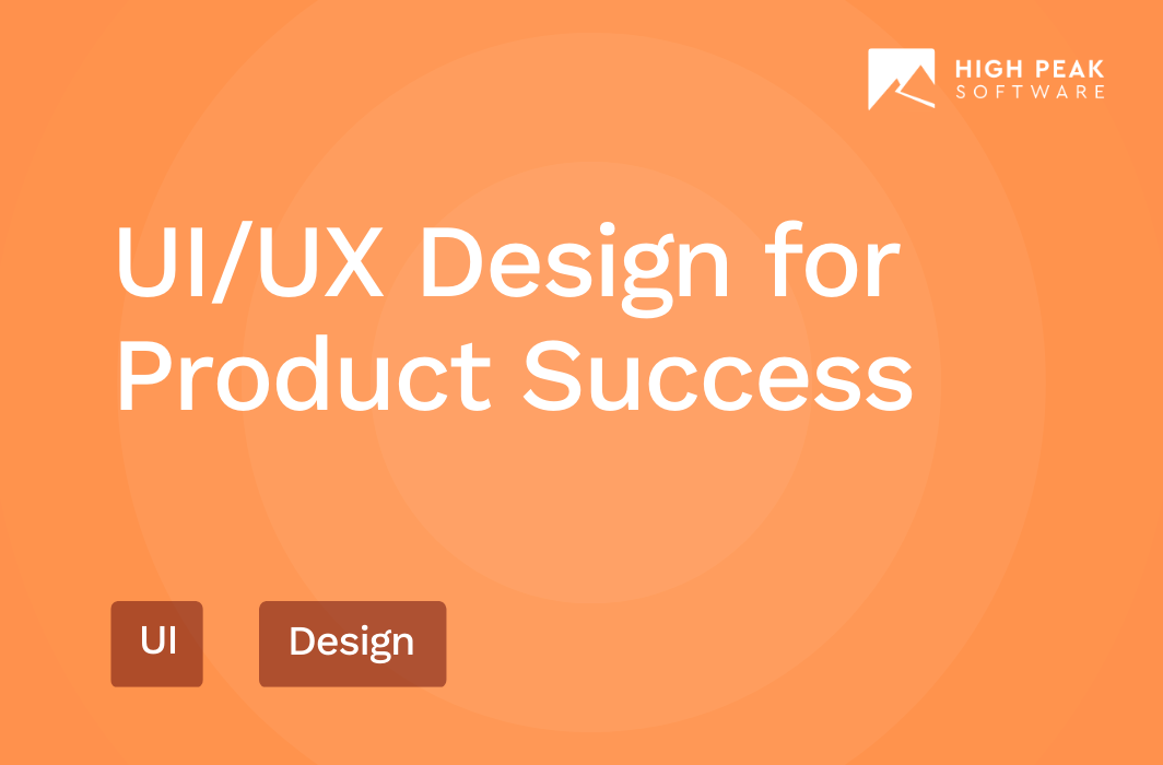 UI/UX Design for Product Success