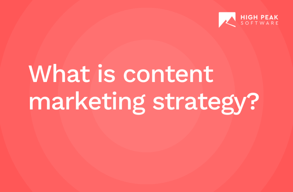 content marketing strategy

