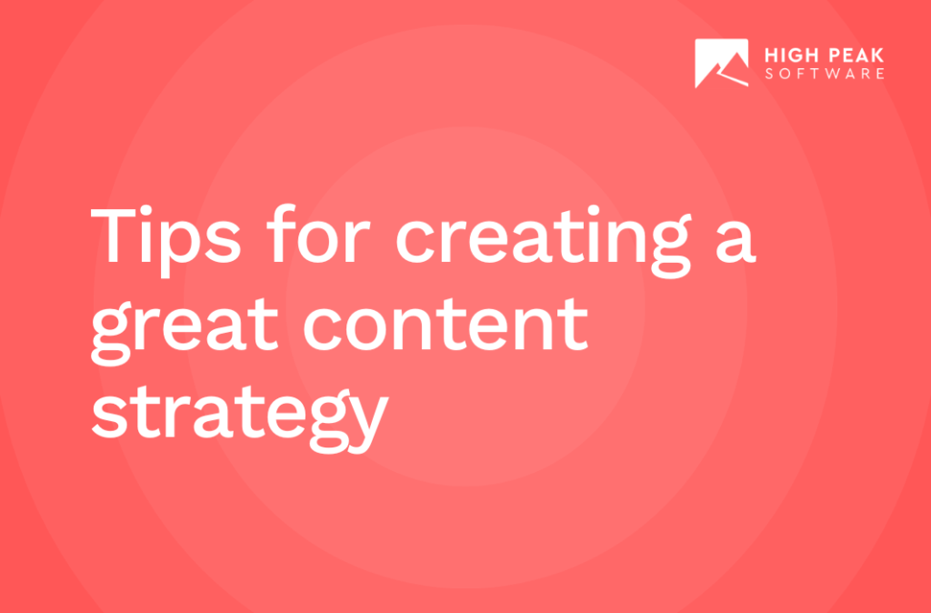 content marketing strategy