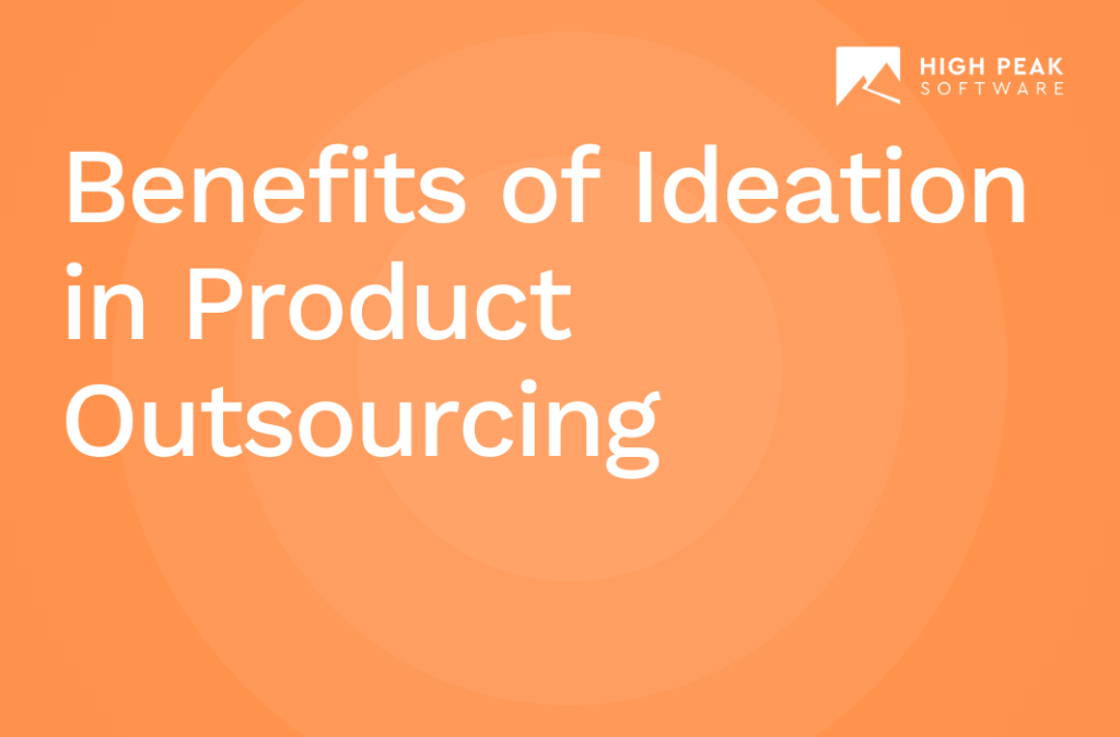 Benefits of Ideation in Product Outsourcing