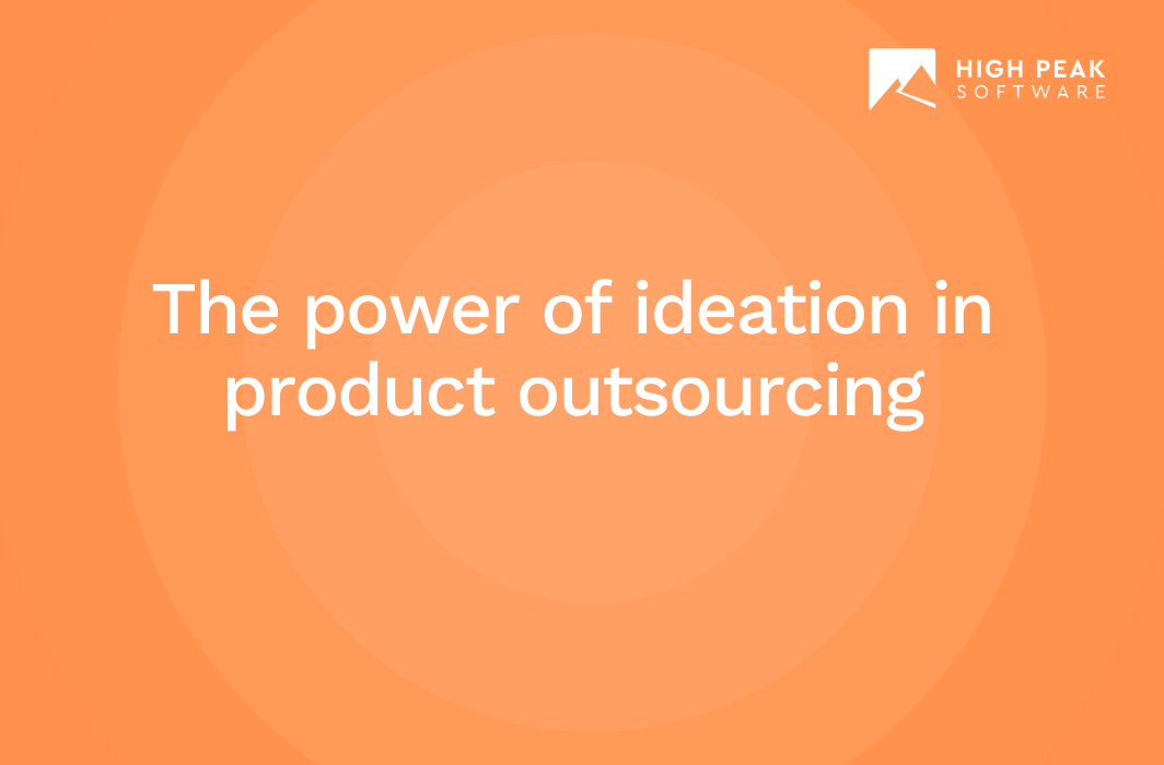 The power of ideation in product outsourcing