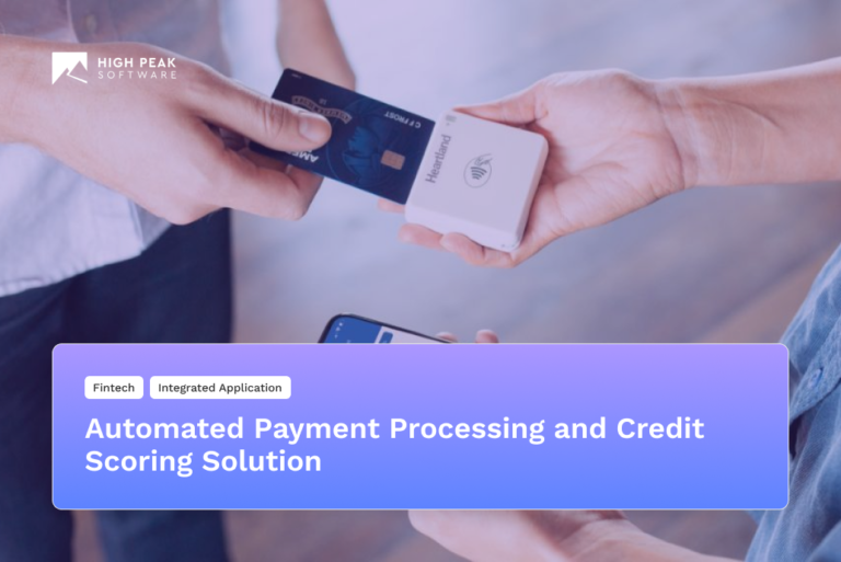 Automated Payment Processing and credit scoring Solutions