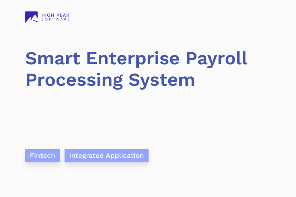 Smart Enterprise Payroll Processing System