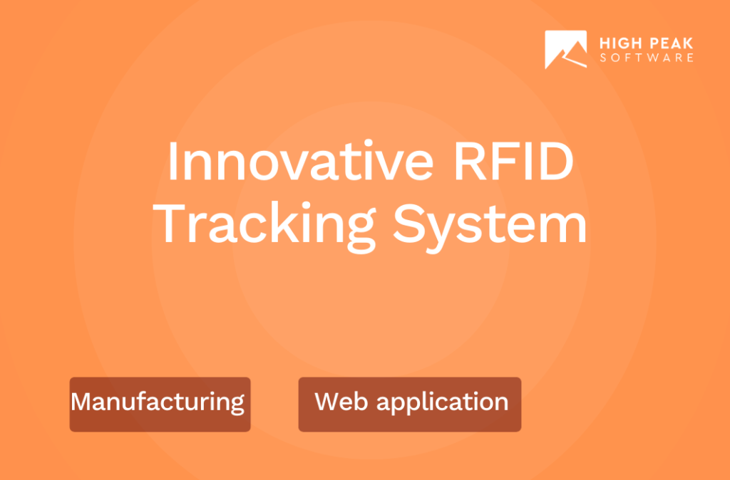 Innovative RFID Tracking System High Peak Software
