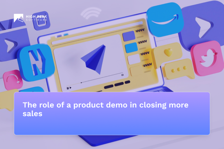 The role of a product demo in closing more sales