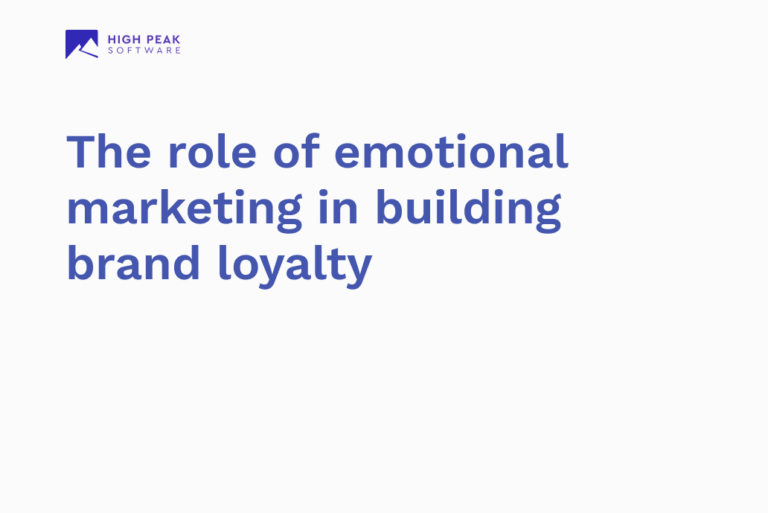 The role of emotional marketing in building brand loyalty