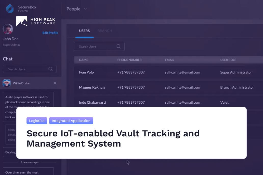 Secure IoT-enabled Vault Tracking and Management System