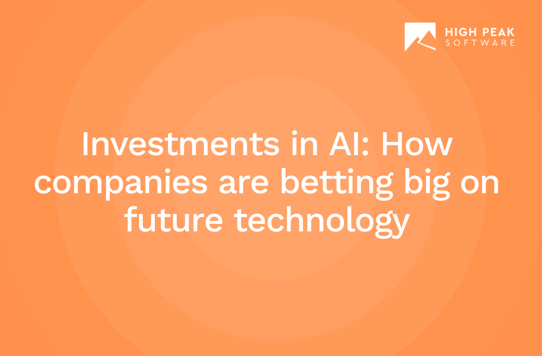 Investments in AI: How companies are betting big on future technology