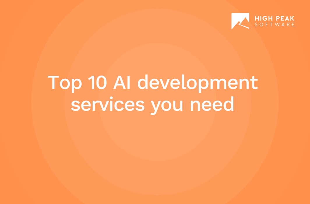 AI development services