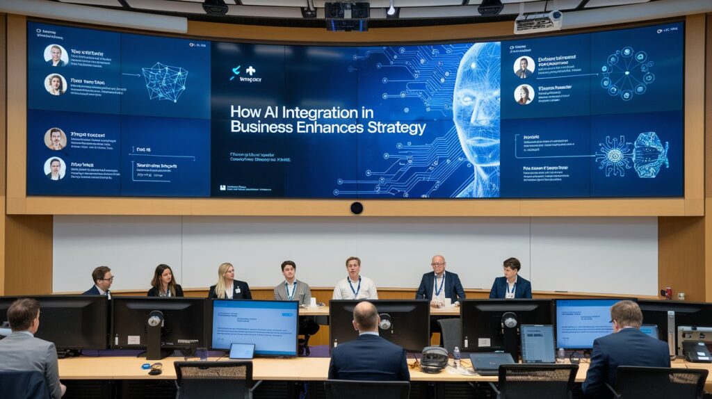 AI integration in business enhances strategy