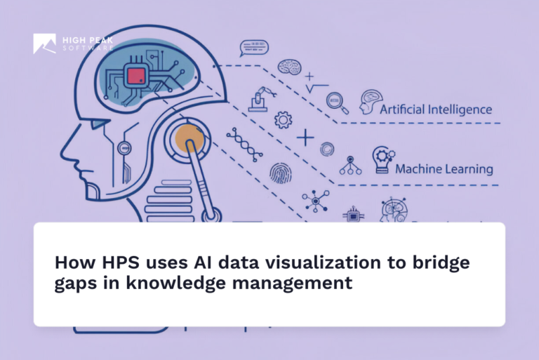 How HPS uses AI data visualization to bridge gaps in knowledge management