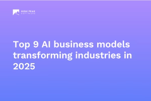 Top 9 AI business models transforming industries in 2024