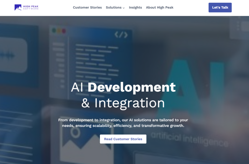 AI development solutions