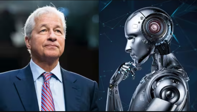 JP Morgan Chase & Co CEO Jamie Dimon sure knows how to paint an optimistic picture for the future work force, thanks to AI