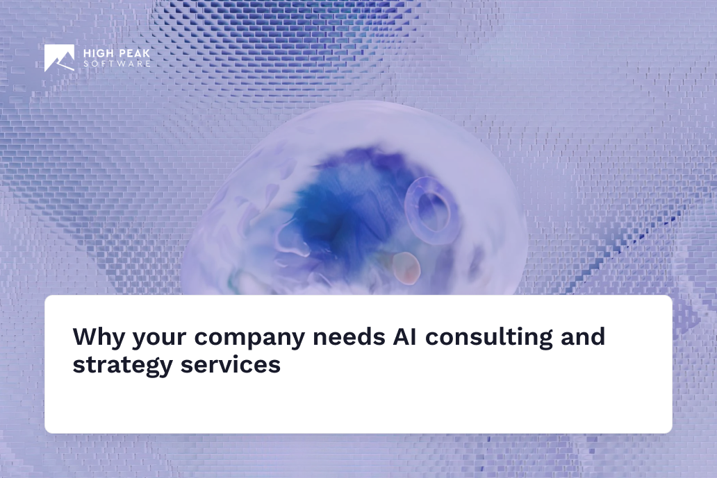 Why your company needs AI consulting and strategy services