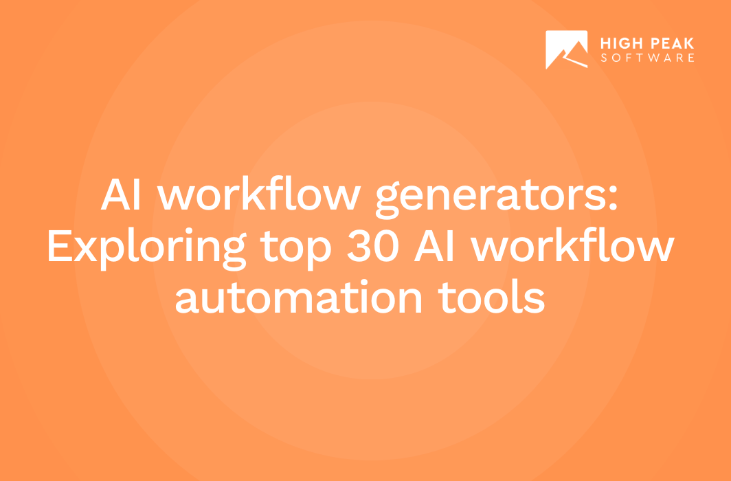 AI workflow generators Exploring top 30 AI workflow automation tools