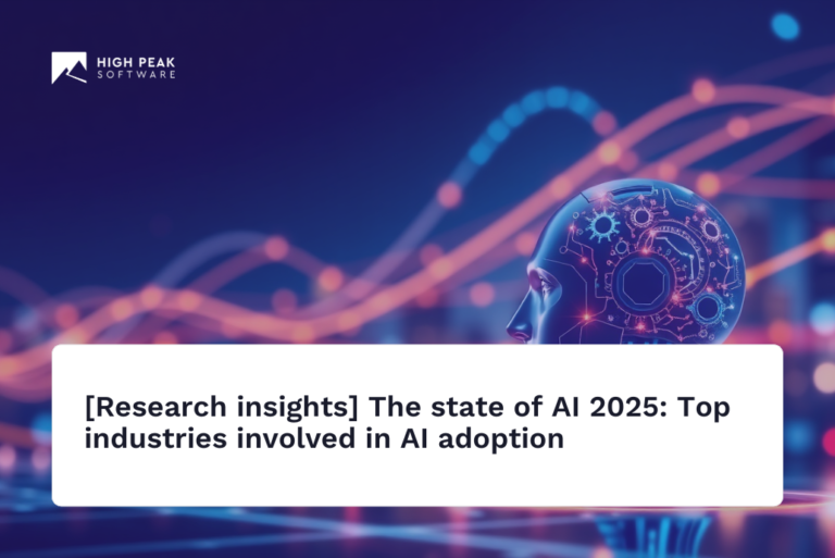 [Research insights] The state of AI 2025 Top industries involved in AI adoption