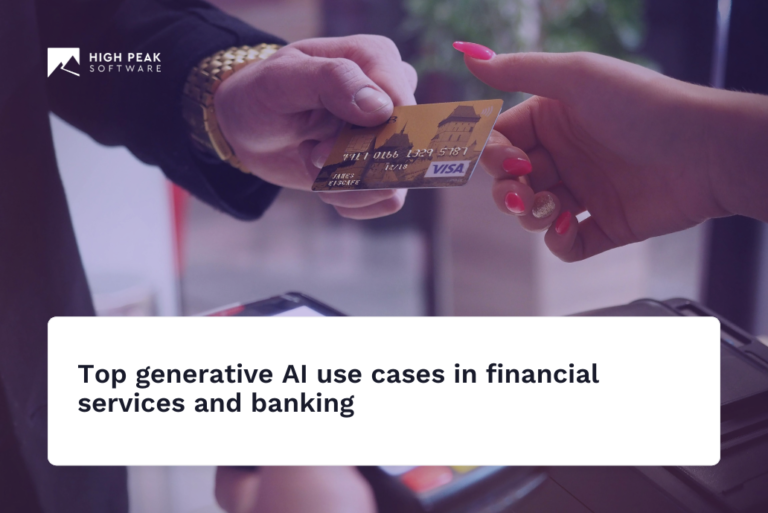 Top generative AI use cases in financial services and banking