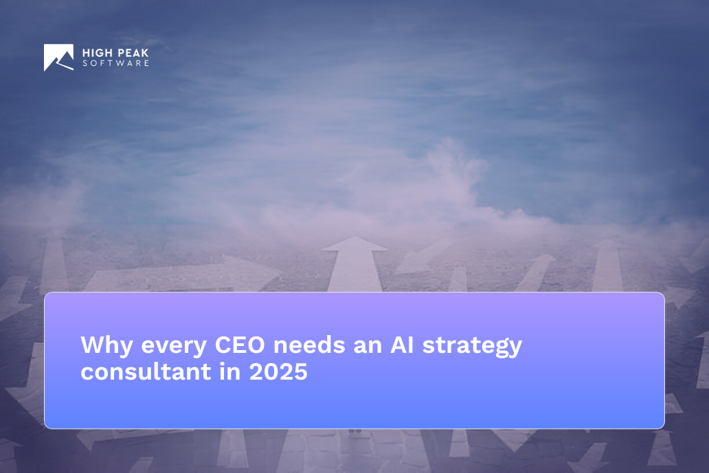 Why every CEO needs an AI strategy consultant in 2025
