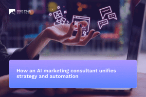 How an AI marketing consultant unifies strategy and automation