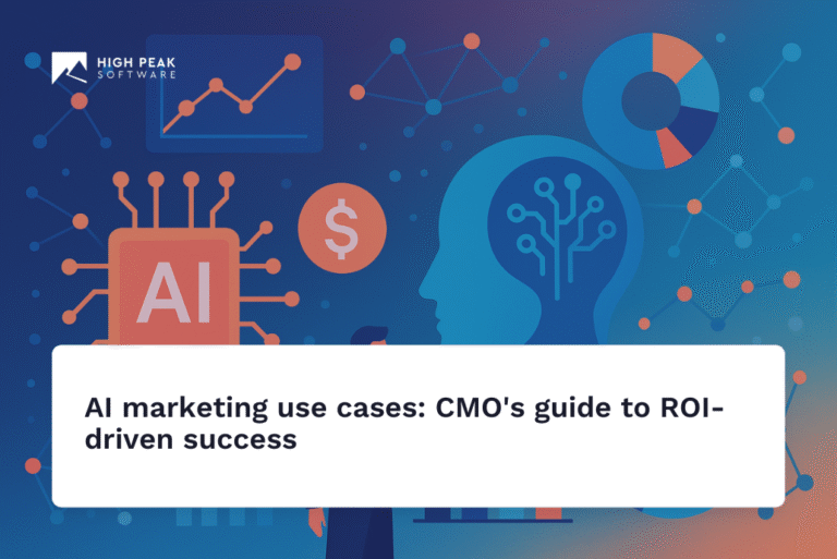 AI marketing use cases: CMO's guide to ROI-driven success