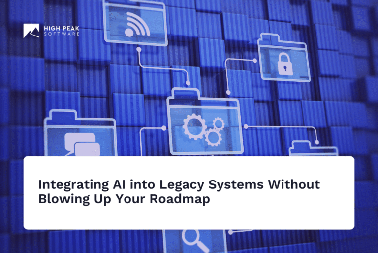 Integrating AI into Legacy Systems Without Blowing Up Your Roadmap