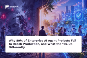 Enterprise AI agents production pipeline showing why 89 percent of AI agent projects fail before reaching production deployment